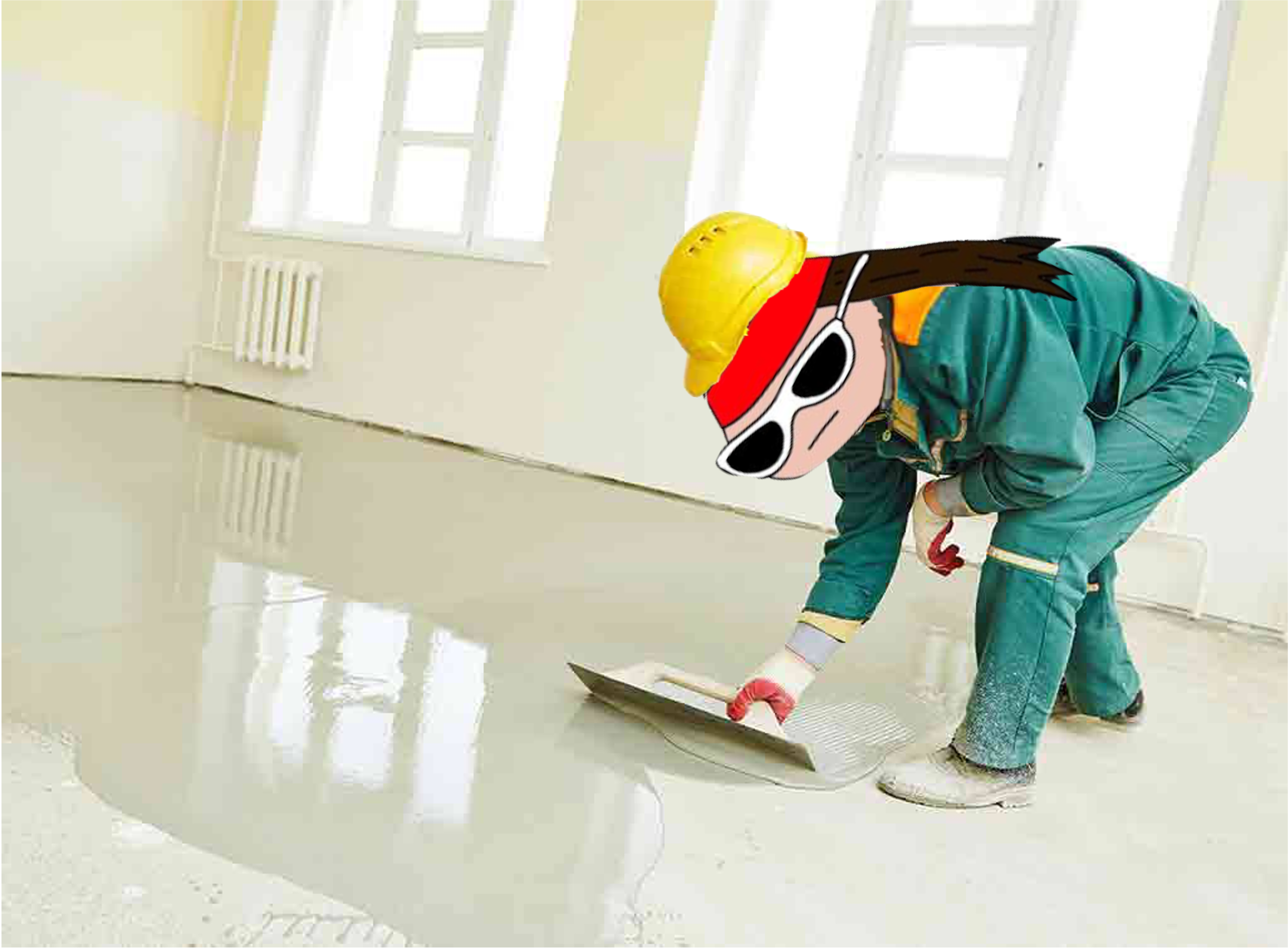 leveling the floor